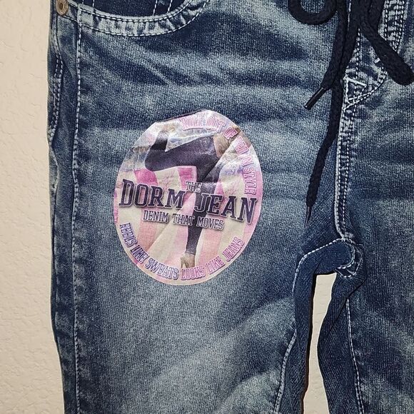 Wall Flower stonewash slim pullon Jeans - Picture 7 of 9